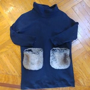 Used Il gufo Little girls black dress